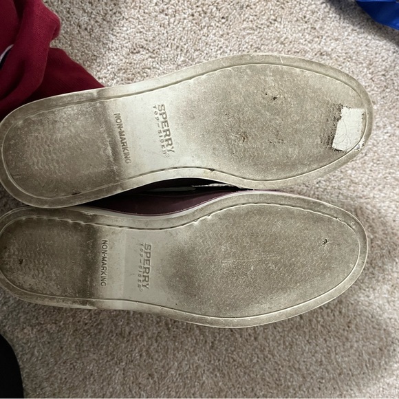 SPERRY Boat Shoes, purple leather - Picture 5 of 5